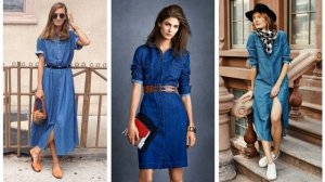 ДЖИНСОВЫЕ ПЛАТЬЯ САРАФАНЫ❤️ТРЕНДОВЫЙ ХИТ ЭТОГО ГОДА❤️