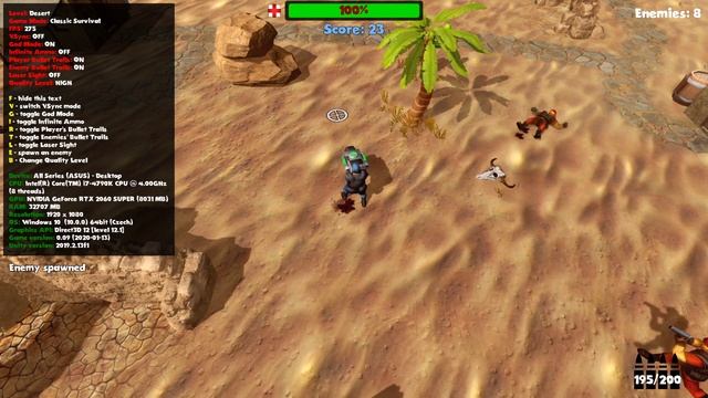 Wacky Soldiers - 2020-01-13 - new guns - Plasma and BFG смотреть онлайн