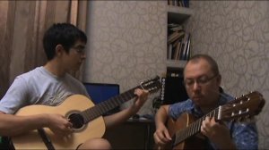 Постой, паровоз (кавер на гитарах)