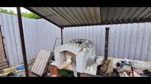 Итальянская(помпейская)печь своими руками