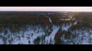 Winter, aerial