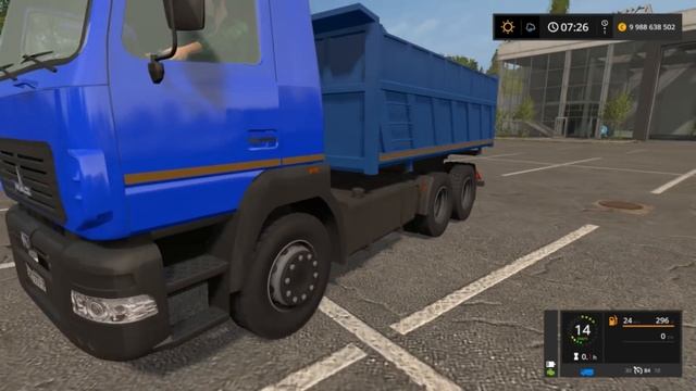 Farming Simulator 17. Обзор мода: МАЗ-6501 B9. смотреть онлайн