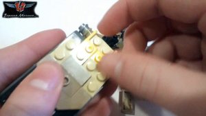 Лего мини танк Т-54 (самоделка из лего)