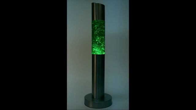 Лава-лампа напольная 61см Блёстки Зелёная смотреть онлайн