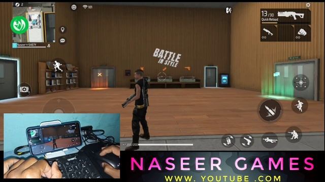 Mantis Mouse Pro Mouse 360% Rotating Problem Solve In Game Free Fire Max Full Video смотреть онлайн