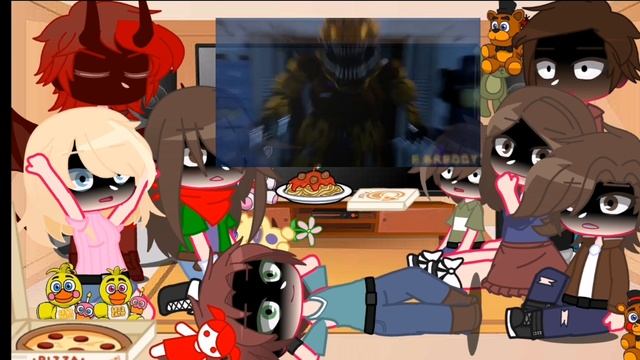 The Silver Eyes react to AFTER HOURS // FNAF GCRV // golden the fnaf fan смотреть онлайн