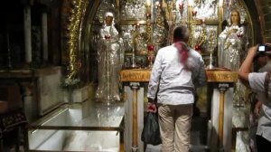 Голгофа. Съёмка у Голгофы, где был распят Иисус Христос. (Хорошее качество)