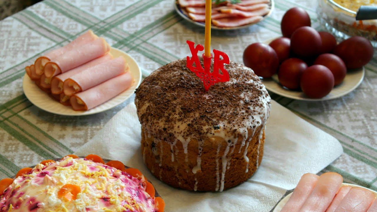ВЛОГ Наш ПАСХАЛЬНЫЙ стол / ПОДАРОК БАБУШКЕ