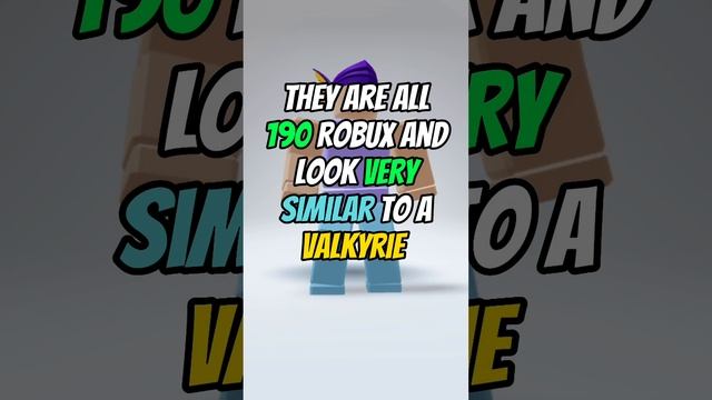 How to get a Cheap Valkyrie on Roblox! | 2023