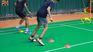 HOW TO IMPROVE BADMINTON FOOTWORK SPEED | BADMINTON AGILITY EXERCISES | IN HINDI #prashantmehta