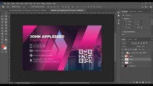 How to Make a Photography Business Card Design in Photoshop CC 2022