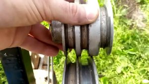 Мое долгожданное видео про шкивы мотоблока.