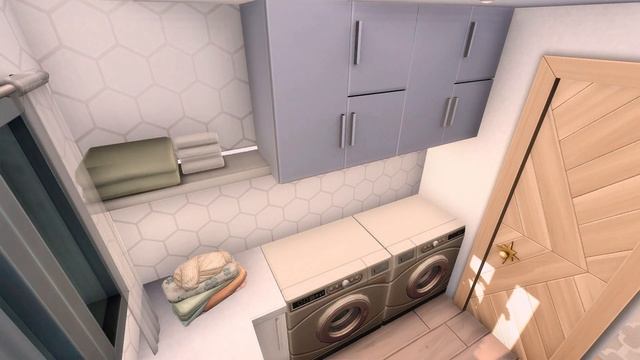 Single mom's modern house | The sims 4 | No cc | Stop-motion смотреть онлайн