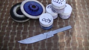 Полировка ножа в зеркало .How to polish metal.