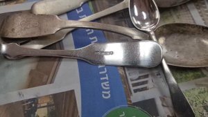 Серебро 84 проба , чистка .