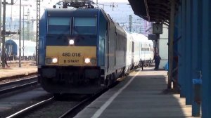 Budapest Keleti: InterCity Corona-Tisza from Moscow Kiyevsky and  Brașov