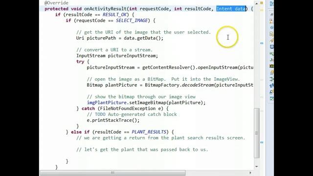 startActivityForResult, onActivityResult смотреть онлайн