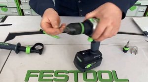 Новинка! Аккумуляторные дрели-шуруповерты Festool (Фестул) TPC/TDC 18/4