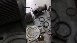 Ремонт коробки передач ZF 16S220 от автомобиля MAN XXL.