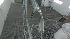 нанесение базы.краскапульт sata 5500 rp