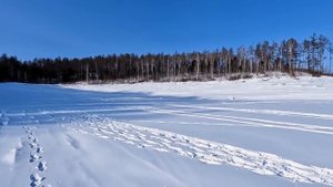 Рыбалка в  начале марта. Бурейское водохранилище.