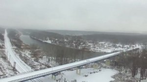 Востановленый мост Северодонецк-Лисичанск