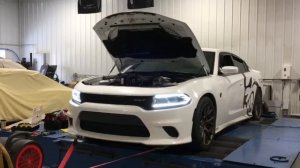 Результаты замера  hellcat с компрессором 4.5L whipple.