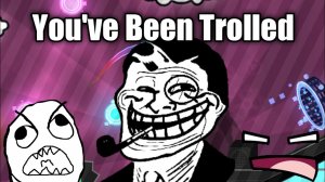 Построил свой тролл уровень в геометри даш