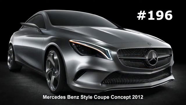 #196. Mercedes Benz Style Coupe Concept 2012 (Концепт и тюнинг) смотреть онлайн