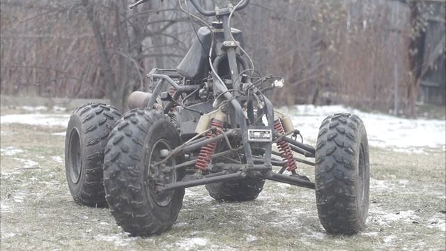 Apache 150 / Оживляю заднеприводный квадроцикл смотреть онлайн