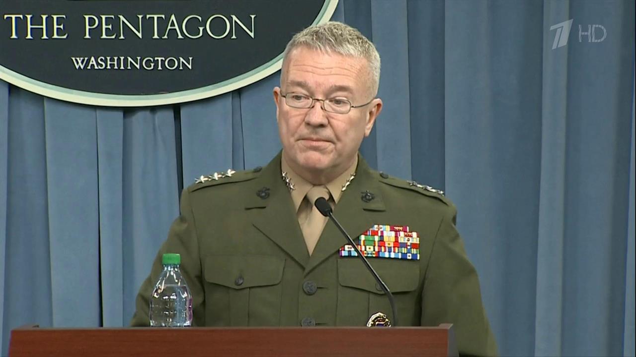Американские военные отчитались о нанесенных по Сирии ударах на брифинге в Пентагоне
