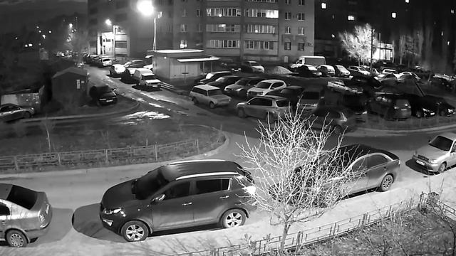 Ночное видео с IP-камеры на базе модуля 1/3" CMOS Sony Exmor смотреть онлайн