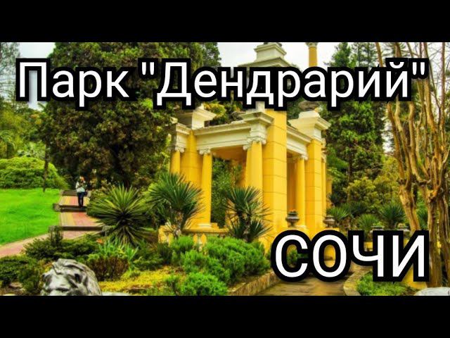 Сочи, парк "Дендрарий". Прогулка по верхней и нижней части. 2020 год