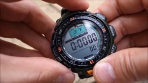 Casio Pathfinder / Protrek Triple Sensor Watch Review (PAG40-3V / PRG-40-3VER) - Perth WAtch #15