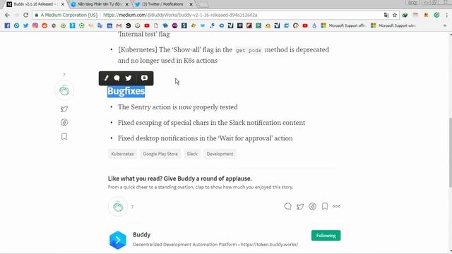 [Review ICO] Bản phát hành Buddy v2.1.16 смотреть онлайн