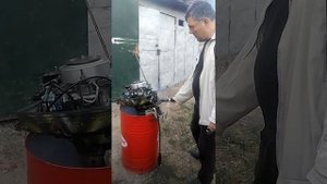 Мотор Ветерок 8 с головой от ветерка12 карбюратор Альфа, от Леонида Баева.