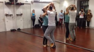 Бачата-10 (без музыки) от AmigosDance.ru (домашнее видео от 16 ноября 2015)