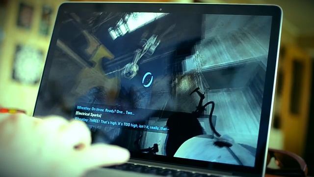 Portal 2 on MacBook Pro Retina Mid 2012 смотреть онлайн