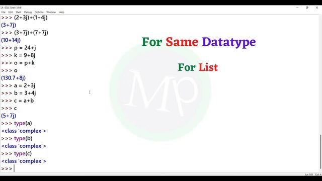 #48 Python Arithmetic Addition Operator In Telugu | Arithmetic Operators In Telugu | #Pythonintelug