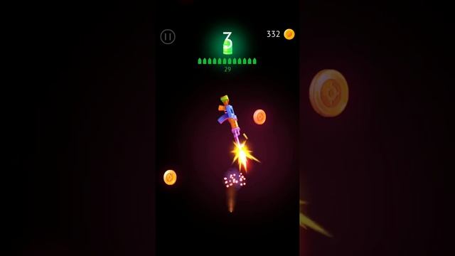 ФЛИП ЗЕ ГАН симулятор летающего оружия , стреляй и летай в игре Flip the Gun - Simulator Game смотреть онлайн