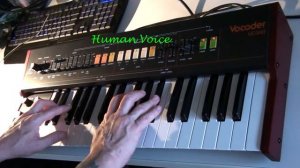 Behringer VC340 Strings Human Voice Vocoder VP-330 Plus Analog Synthesizer Rik Marston