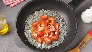 Сливочные спагетти с консервированной горбушей