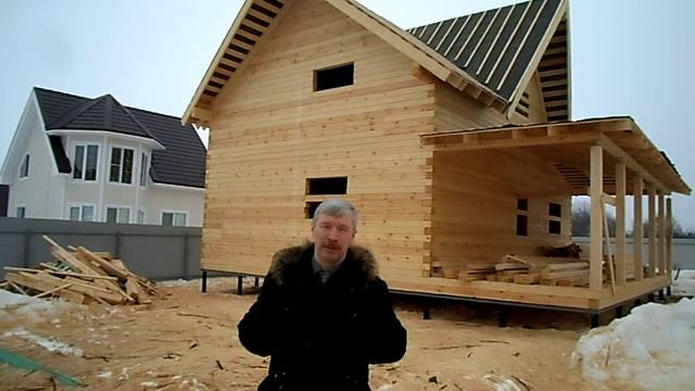 Отзыв о строительства дома из бруса смотреть онлайн