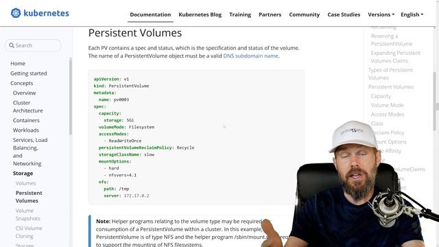 Training Certified Kubernetes Administrator 86 Create a Kubernete PersistentVolume using Amazon EBS смотреть онлайн