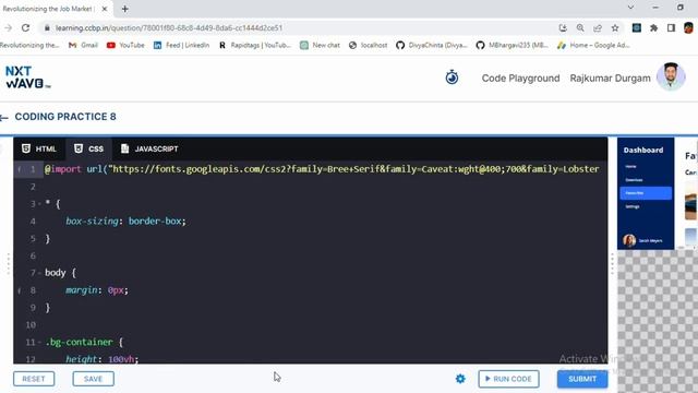 CSS Media Queries | Coding Practice 8 | FLEXBOX | NxtWave | CCBP 4.0
