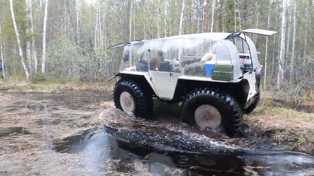 Вездеход на шинах низкого давления PINE 1540х540-24" #1 смотреть онлайн