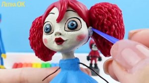 Леплю КУКЛУ ПОППИ, которую охраняет Хагги Вагги из Poppy Playtime. Лепка ОК СТРАШНАЯ ИСТОРИЯ ИГРУШЕ