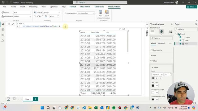 [PBI] YOY DAX Calculation Using TEXT Columns