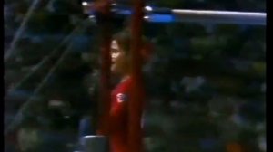Olga Korbut 1976 Olympic Games Uneven Bars Finals (Ольга Корбут)