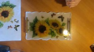 Декупажные карты в эпоксидной смоле